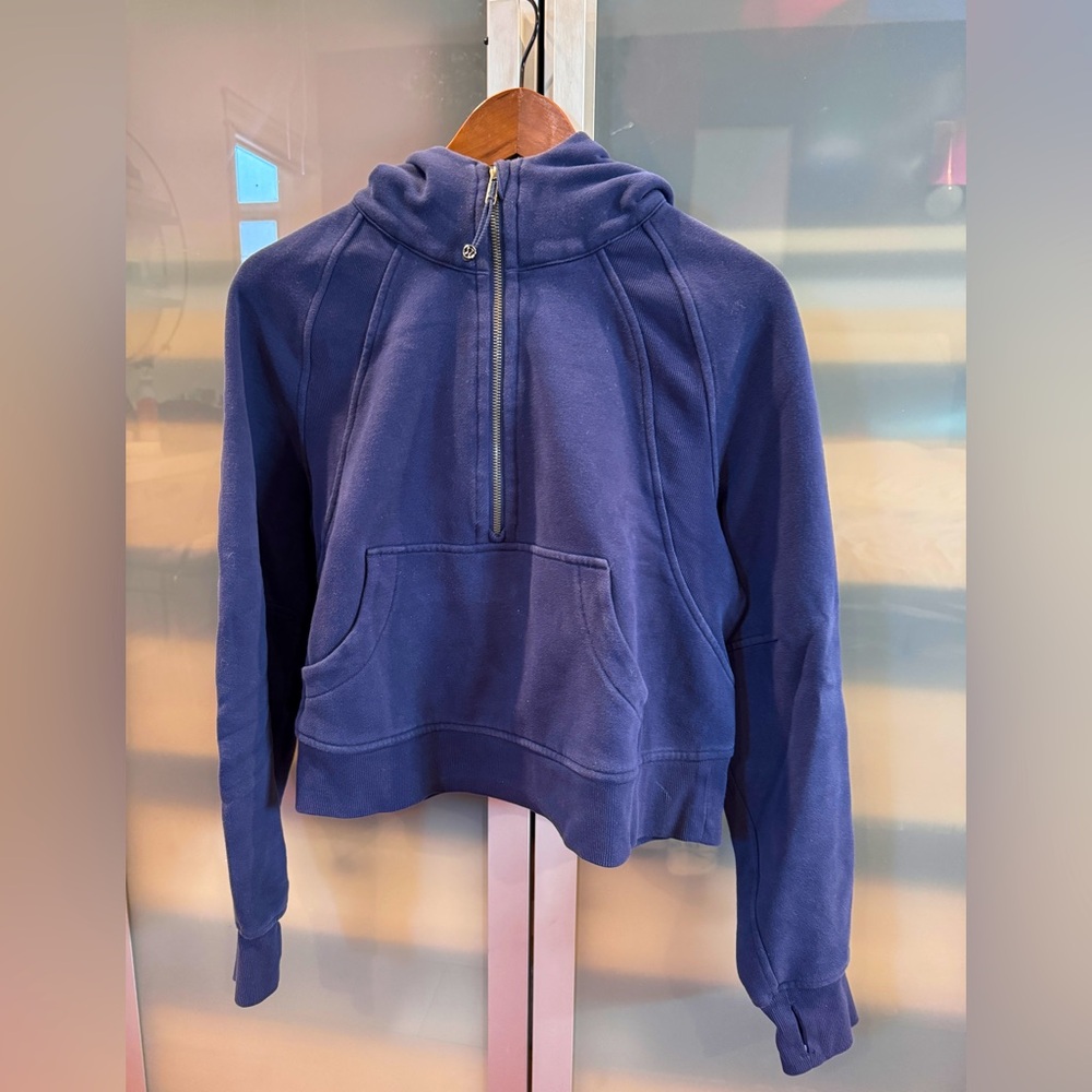 Lululemon half zip scuba jacket